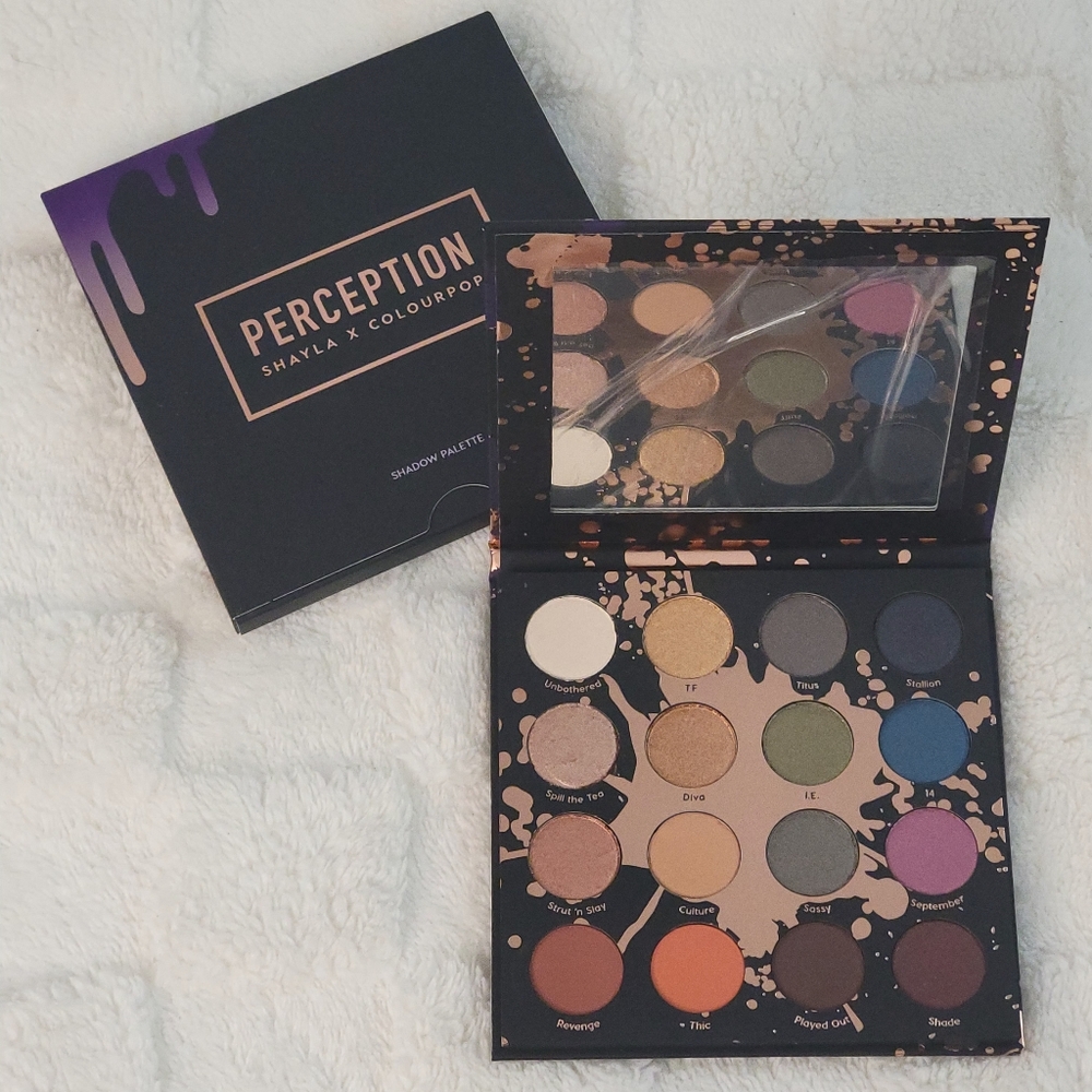 ColourPop Cosmetics x Shayla Perception Pressed Powder Eyeshadow Palette BNIB